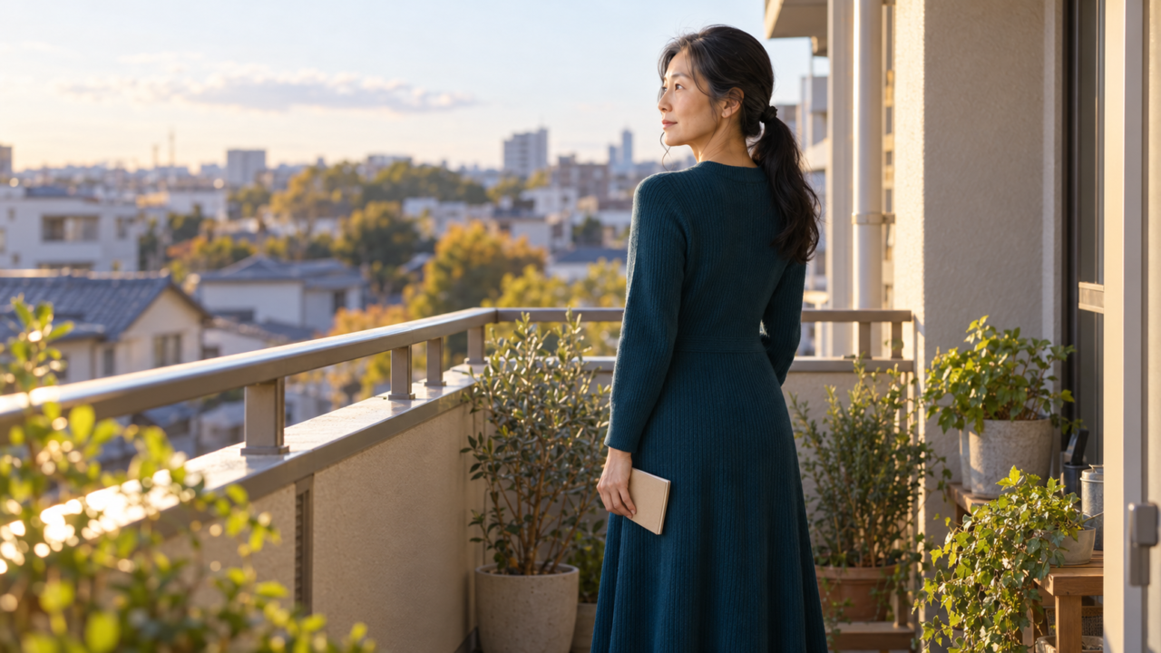 希望と確認事項を整理し落ち着いて次の行動に備える50代女性